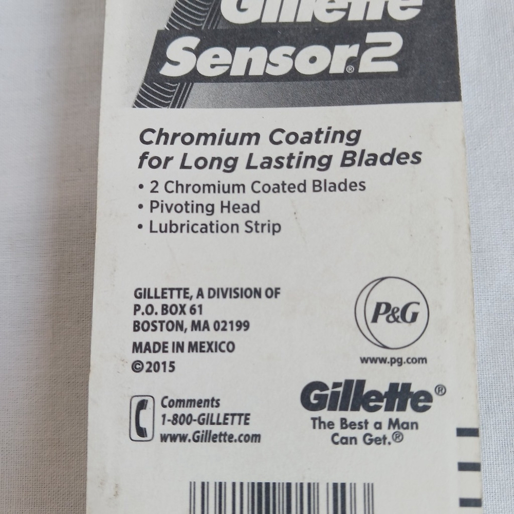 Vintage Gillette Sensor 2 Disposable Razor - Picture 4 of 5